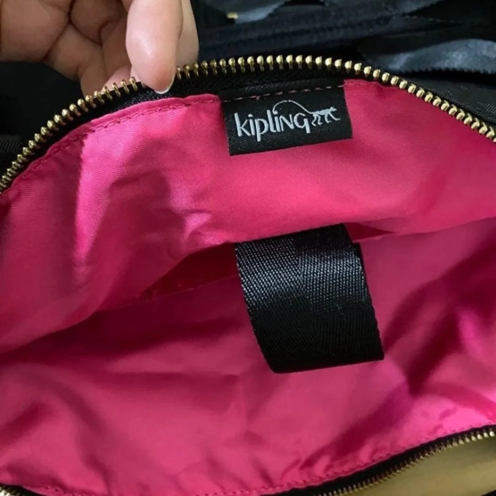 New!! Kipling Black Laptop Tote with Dual Front Pockets!! 🥰